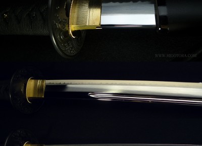 肥後虎 標準刀　中級拵 ベース・セミ・オーダーメイド製作例