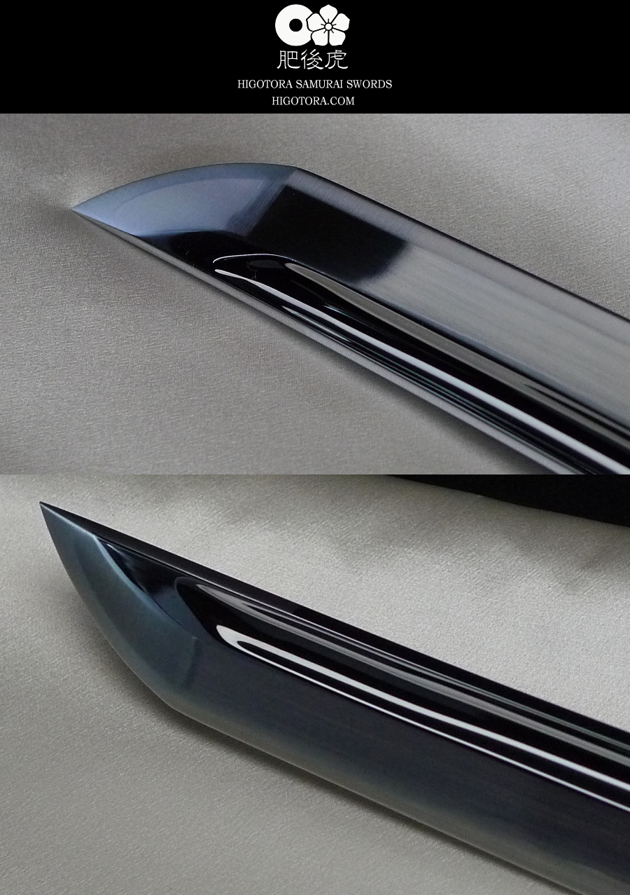 肥後虎・模擬刀・フルオーダーメイド・2尺4寸・銀無垢鍬形本ハバキ
