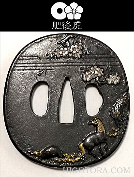 日本刀金具一覧（カタログ）ページ。鍔、目貫、縁頭鐺など